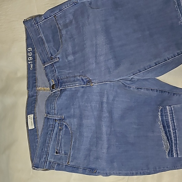Gap 1969 Light Wash Legging Jeans Woman's Size 16 - Picture 8 of 16